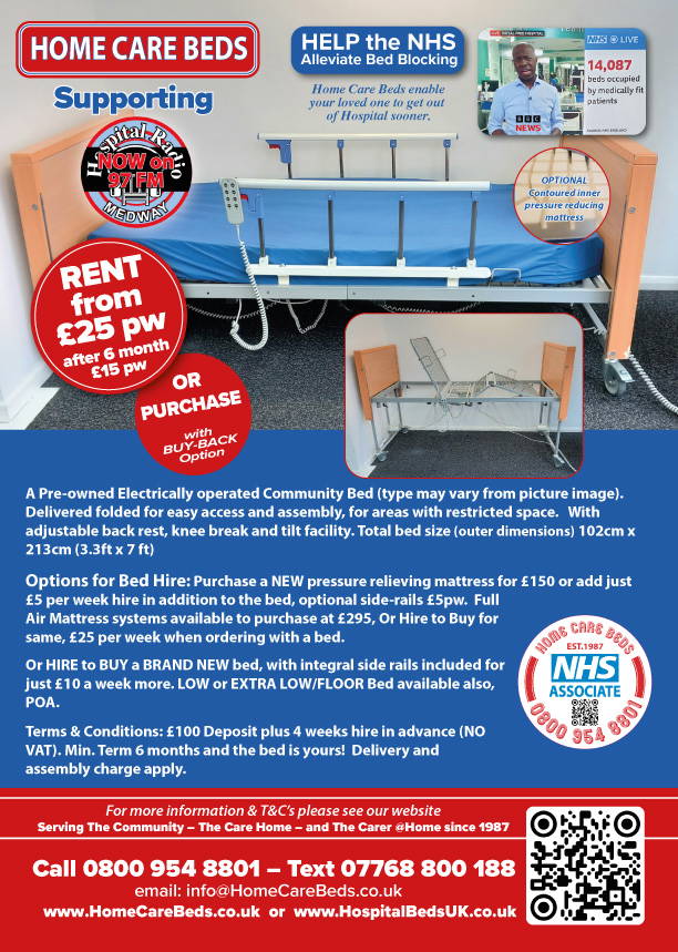 Hospital Beds | Community Beds Optional Pressure relief mattress